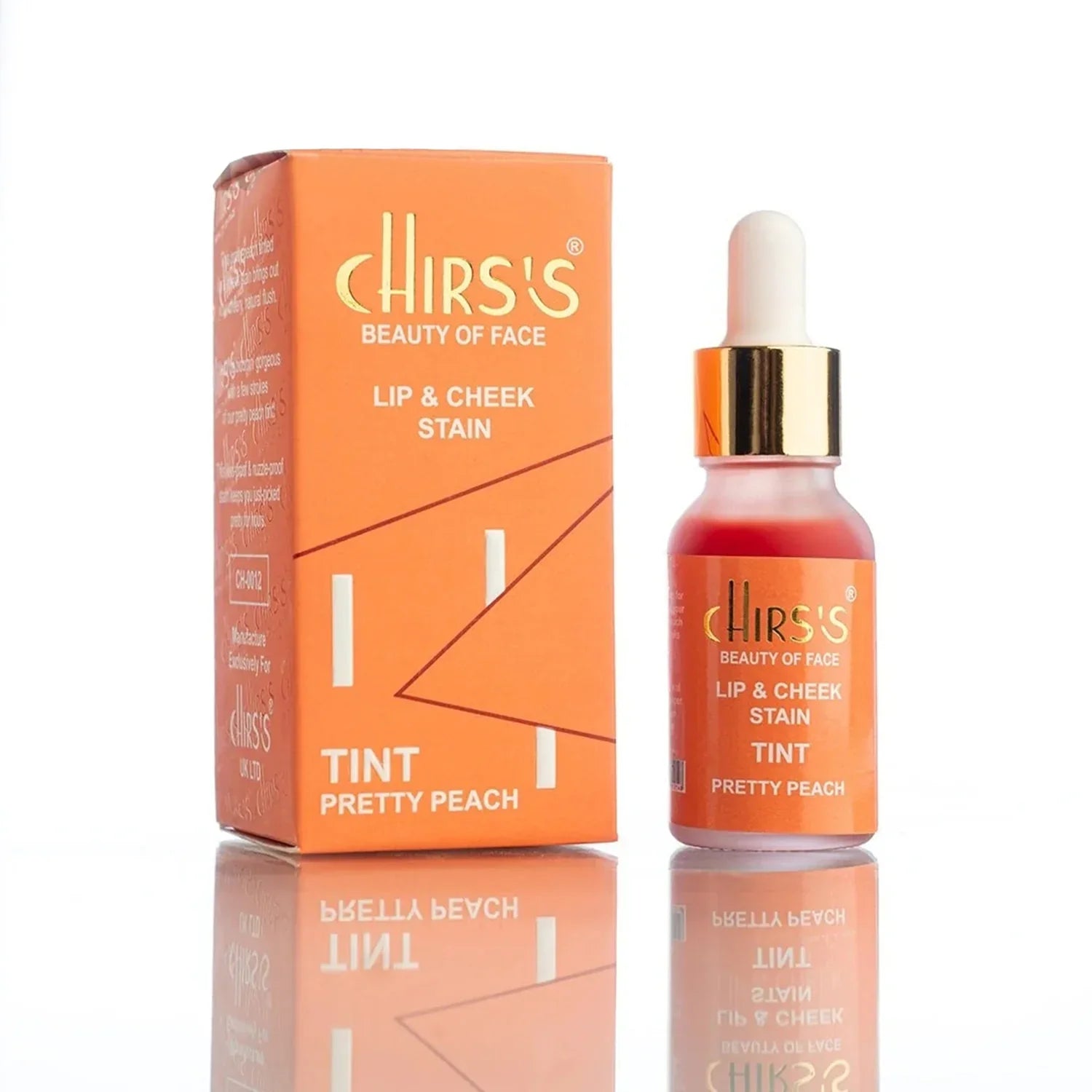 Chirs's Lips & Cheek Stain Tint - Pretty Peach