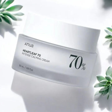 ANUA Heartleaf 70% intense Calming Cream with Ceramide & Panthenol (50ml)